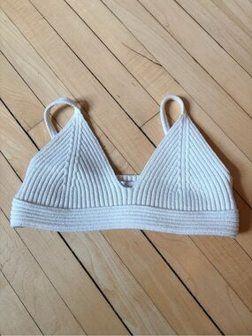 Fred Ribbed Knit Bralette